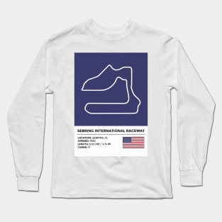 Sebring International Raceway [info] Long Sleeve T-Shirt